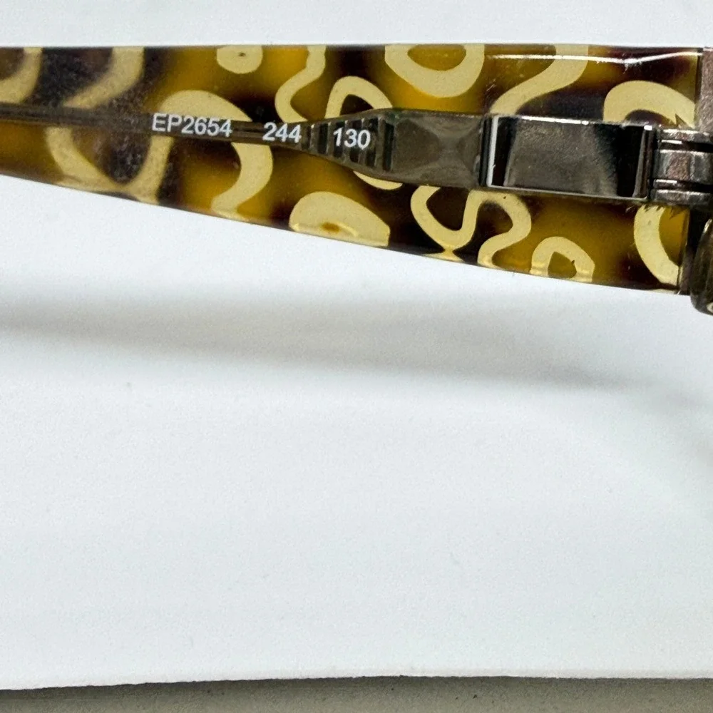 Emilio Pucci EP2654 Tortoiseshell Pattern Eyeglasses Frame Made in Italy 21046‎